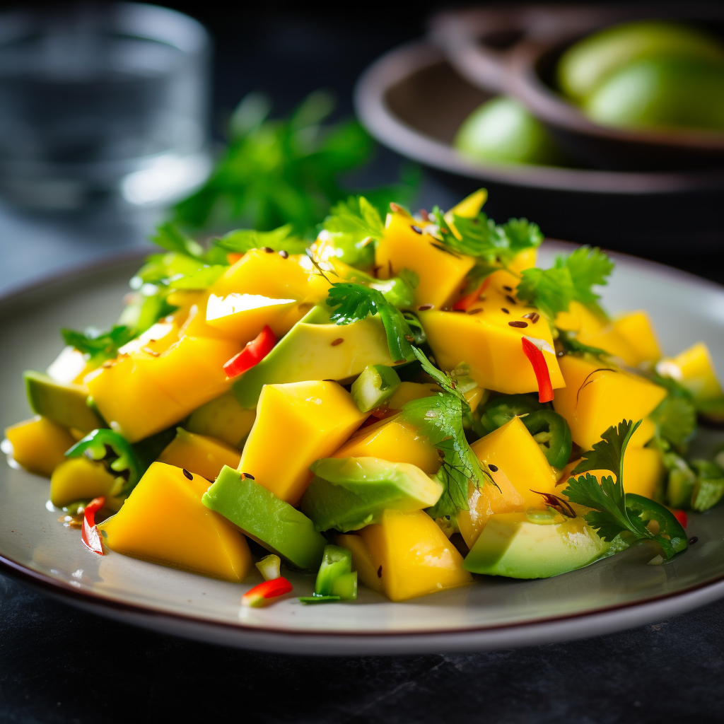 Mango Avocado Salad Recipe Book