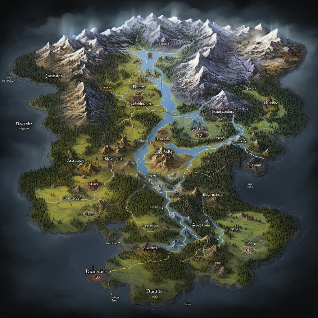 Majestic Four Areas Map Unveiled