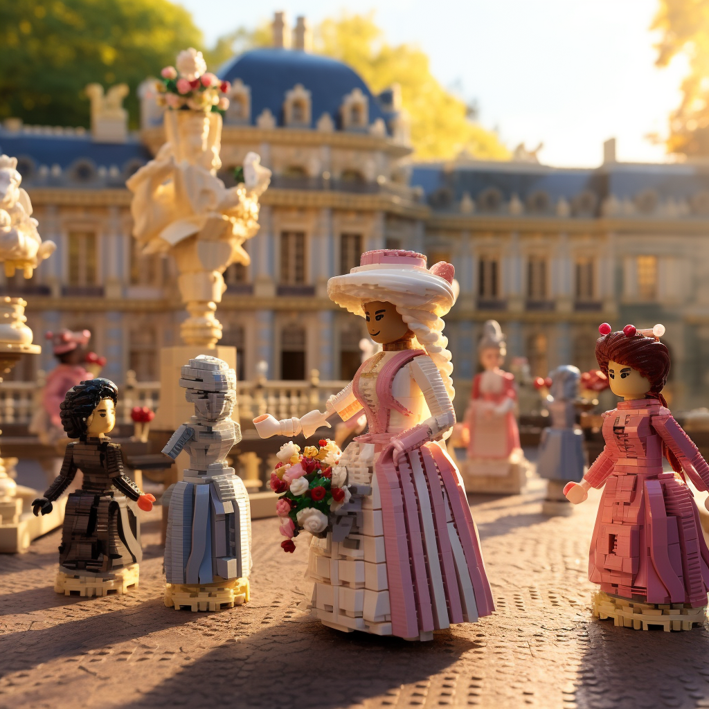 Marie Antoinette Lego Set - Historical Brick Masterpiece