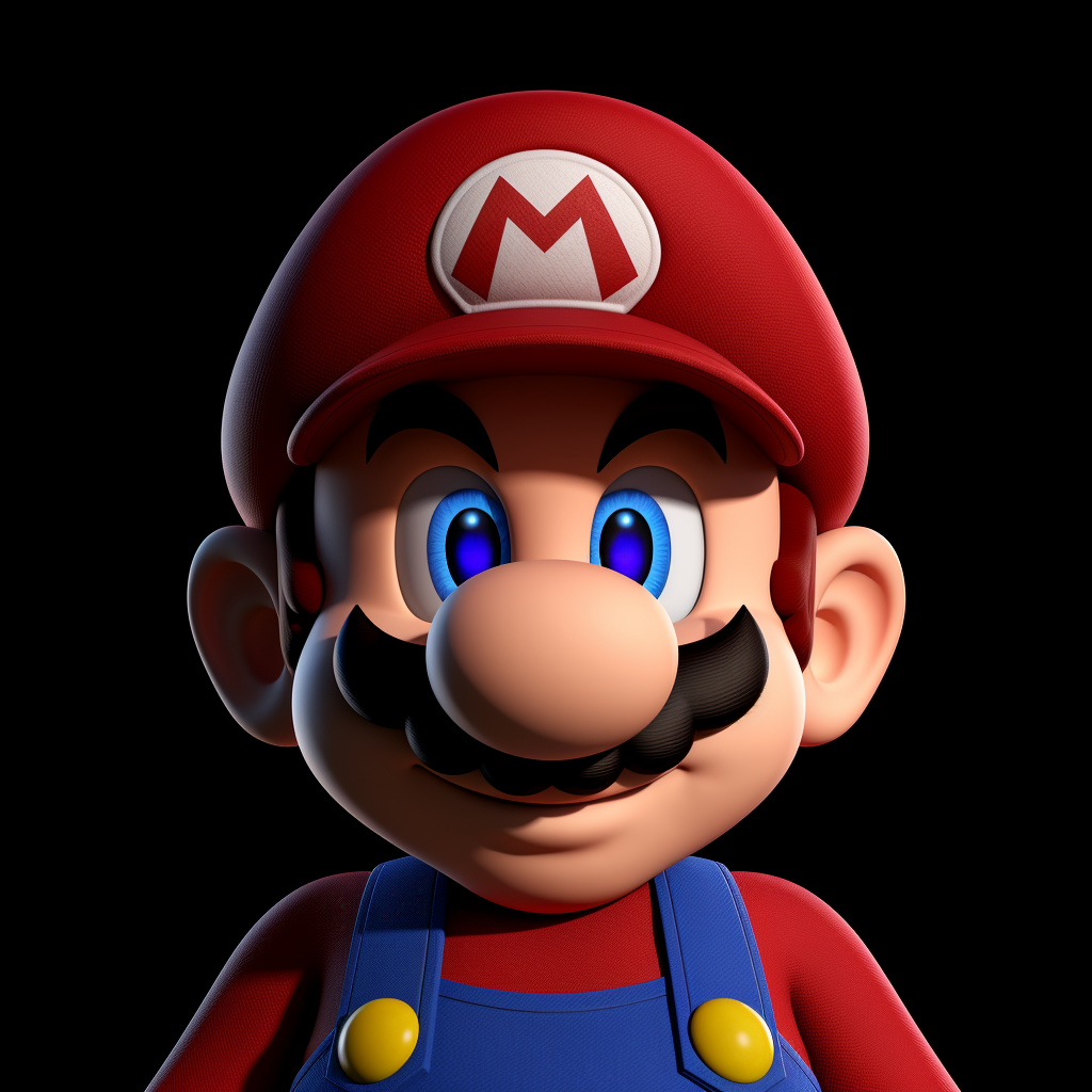 Mario profile picture, embracing chaos