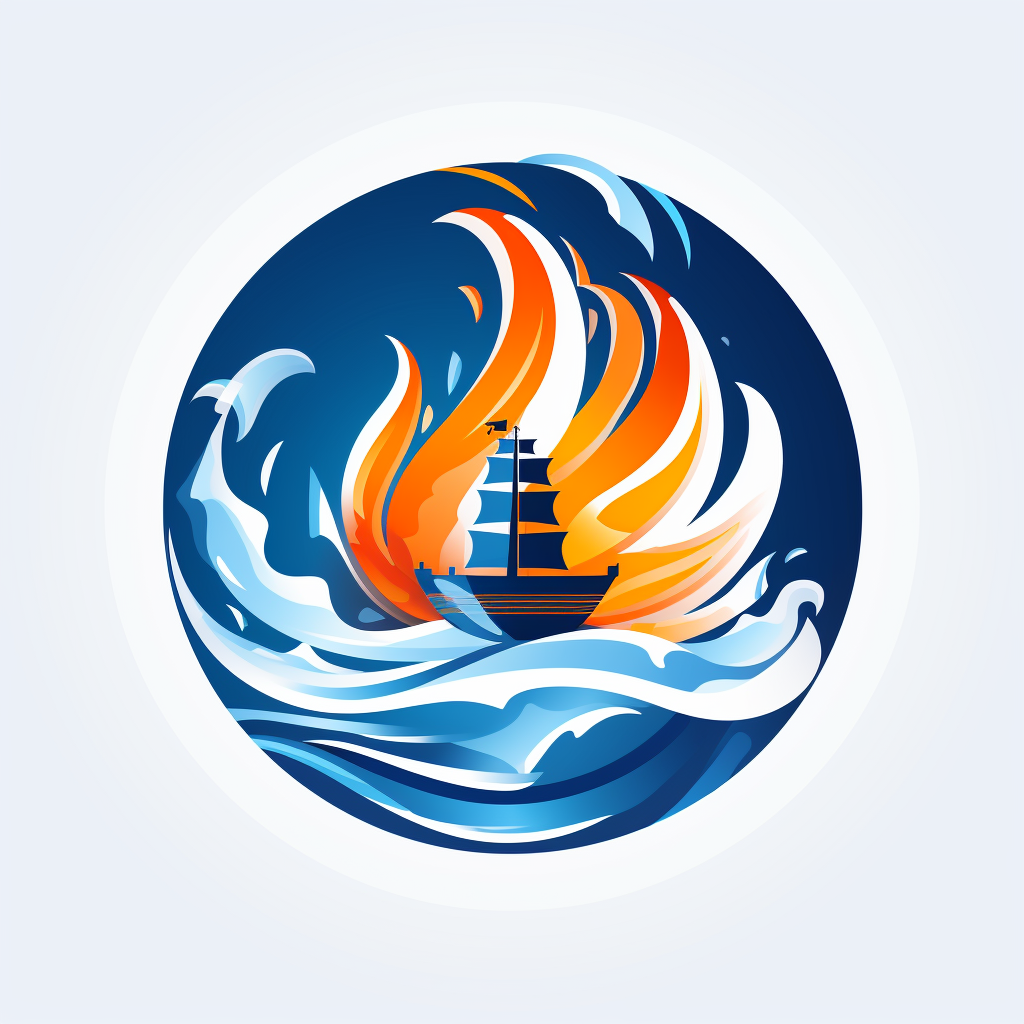 Maritime Firefighting Company Logo