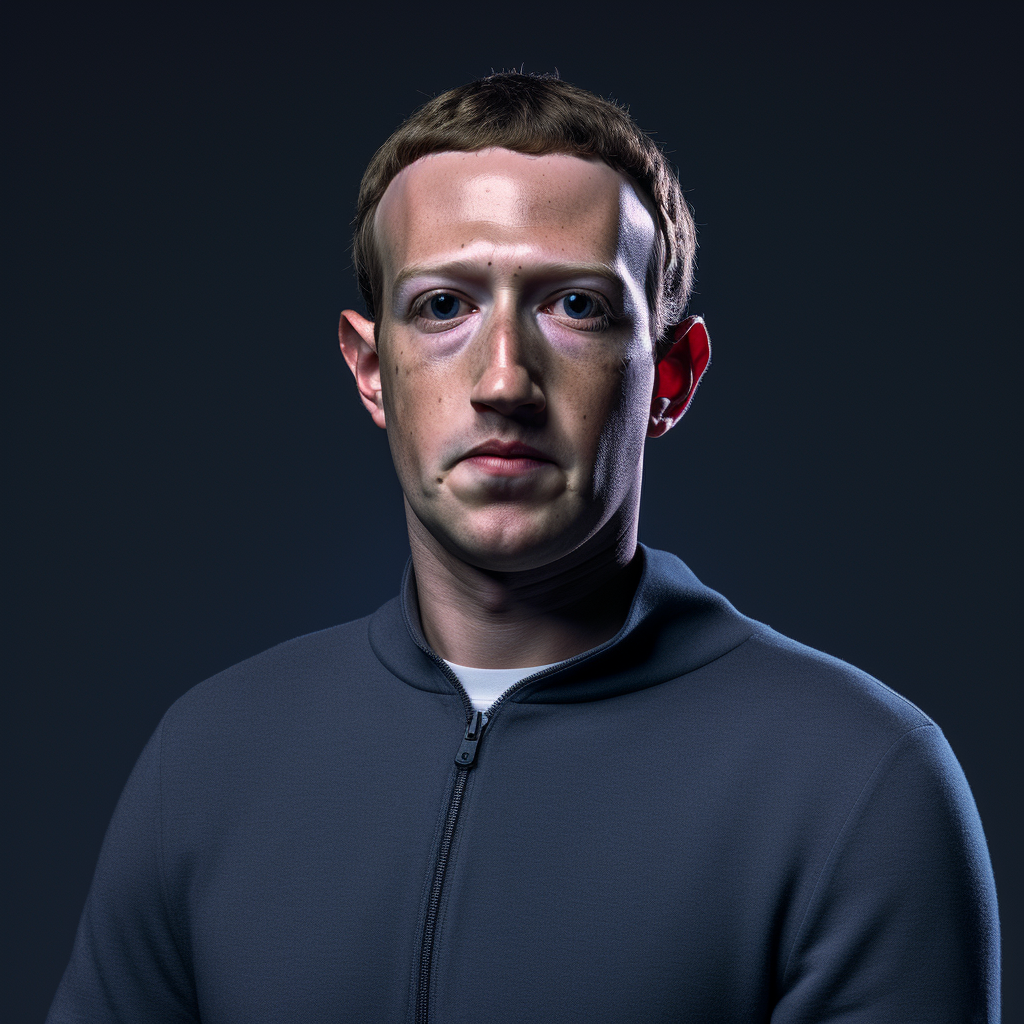 Mark Zuckerberg looking confused at the camera