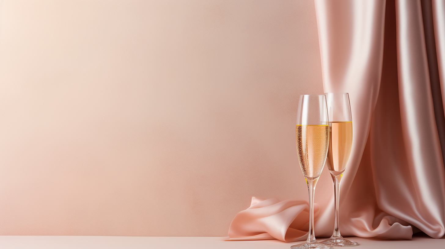 Champagne-colored marketing report background