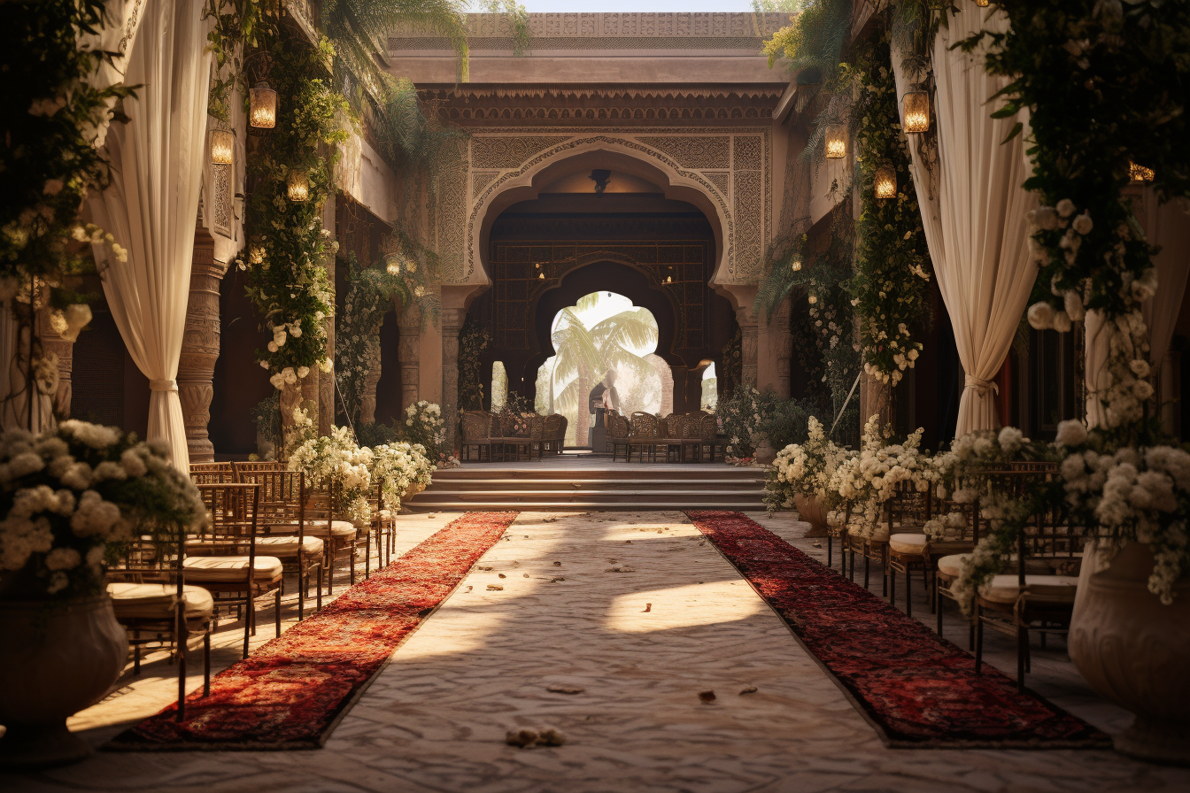 Stunning Marrakech Wedding Venue