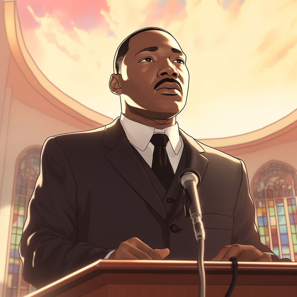 MLK Anime Character Speech