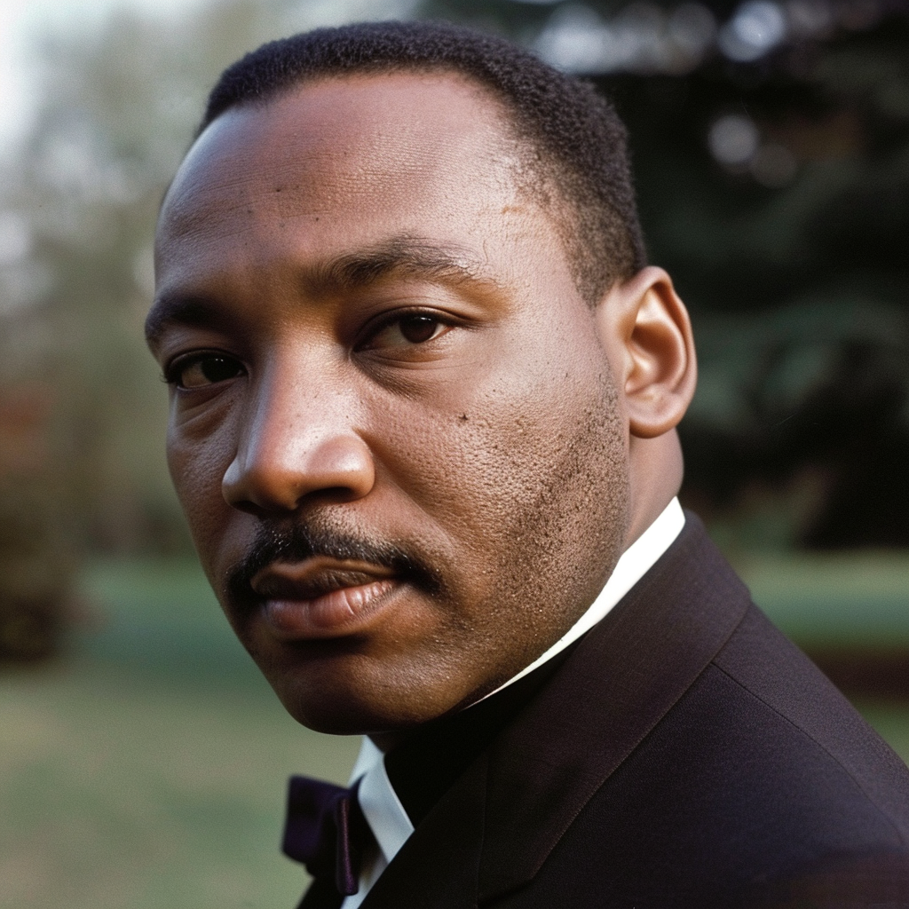 Image of Martin Luther King Jr. as a White Man