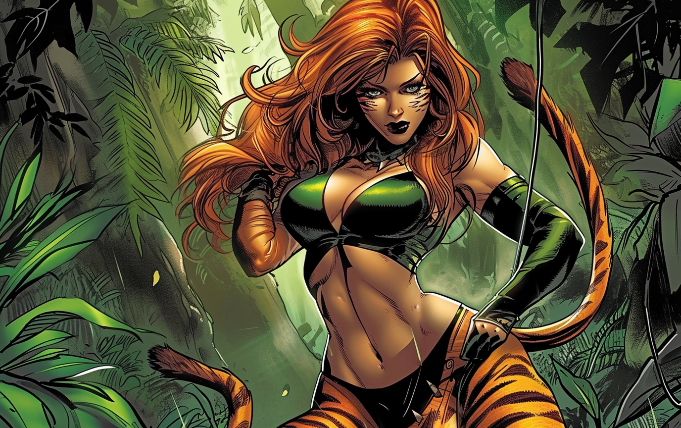 Marvel Comics Tigra J Scott Campbell