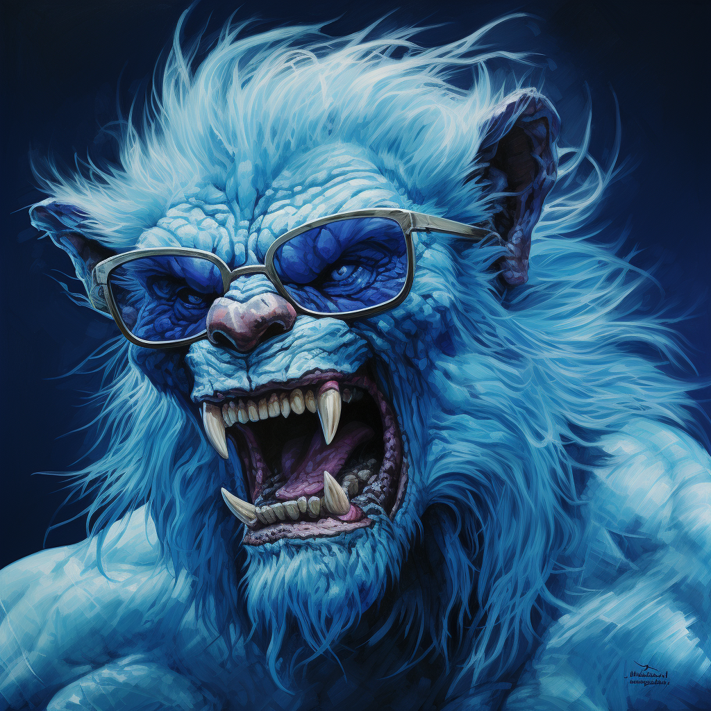 Comic Accurate Marvel Superhero Beast Portrait  ?.