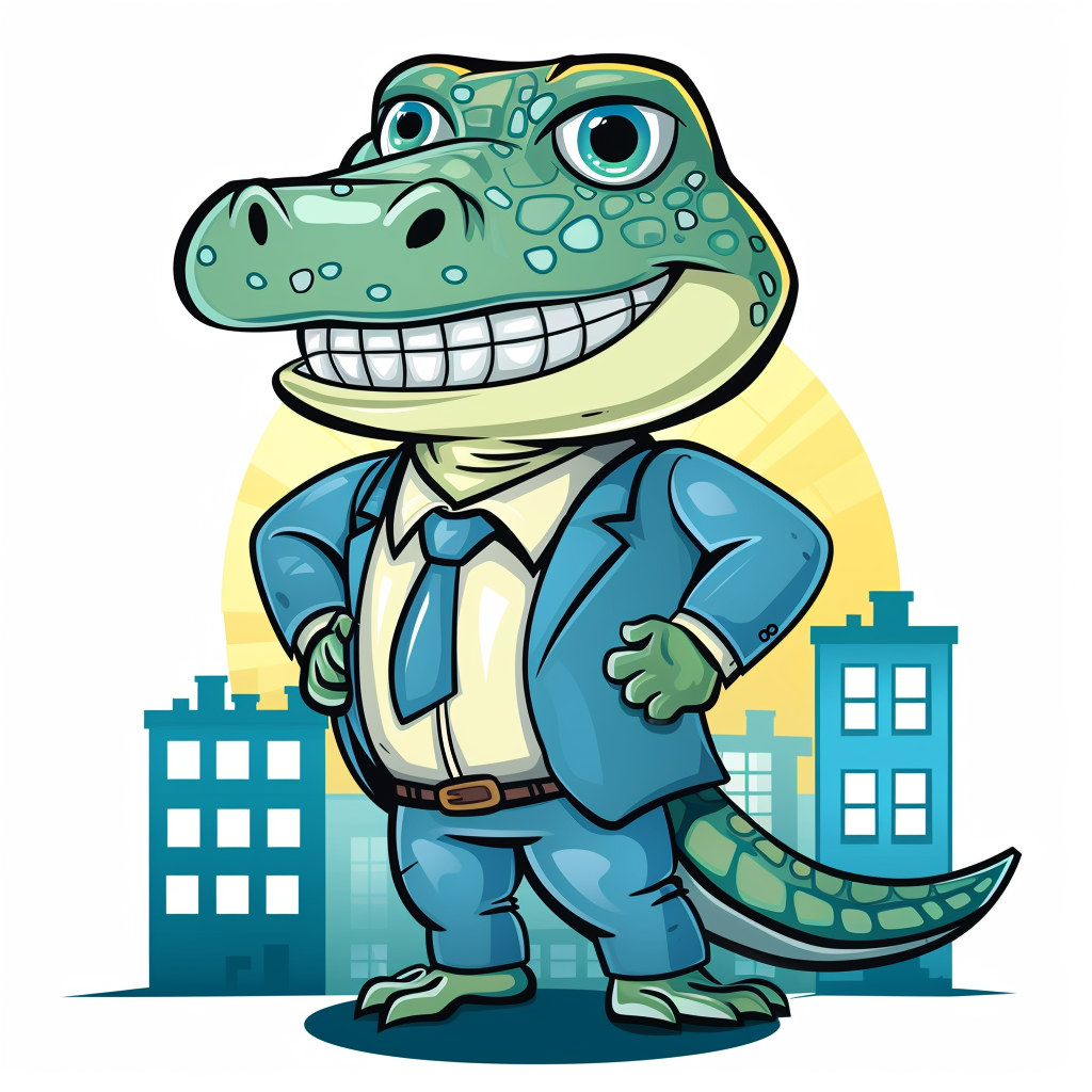 Real Estate Business Mascot