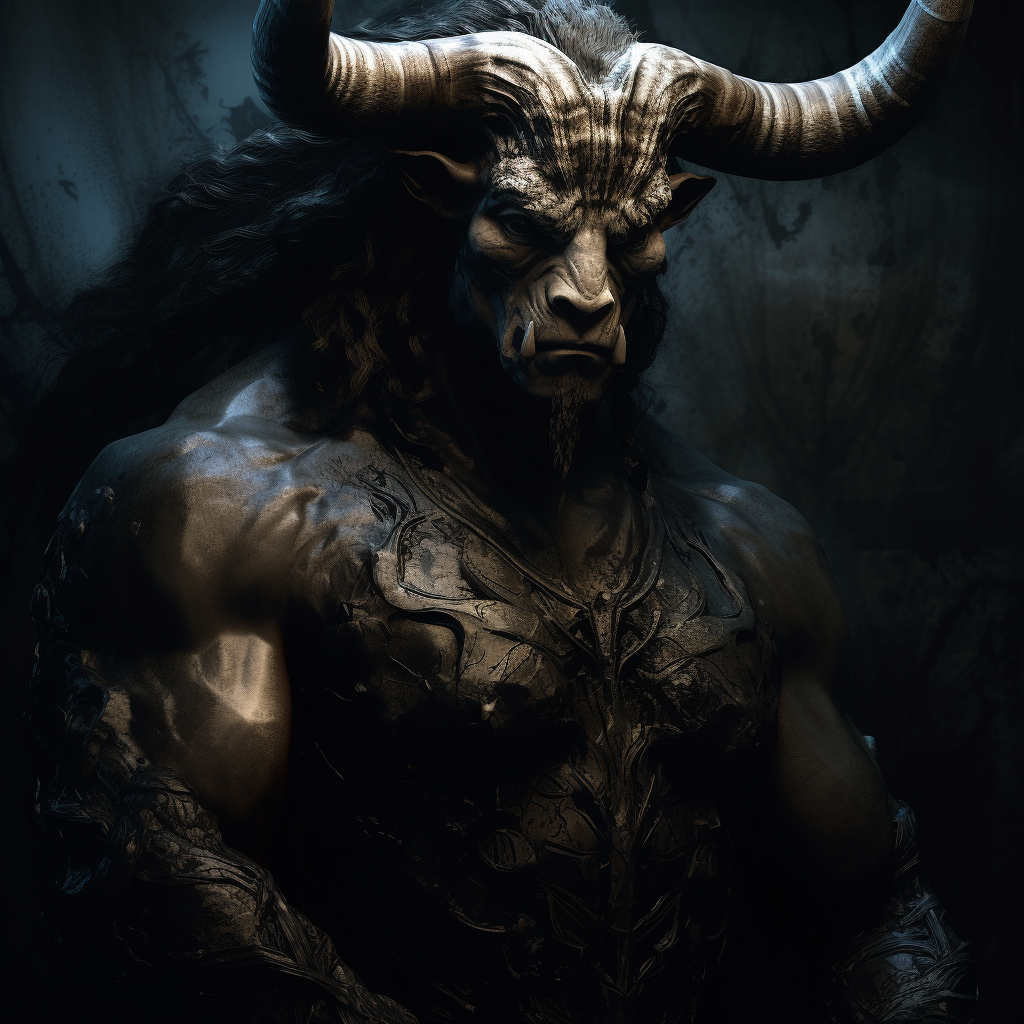 Attractive Minotaur Fantasy Artwork