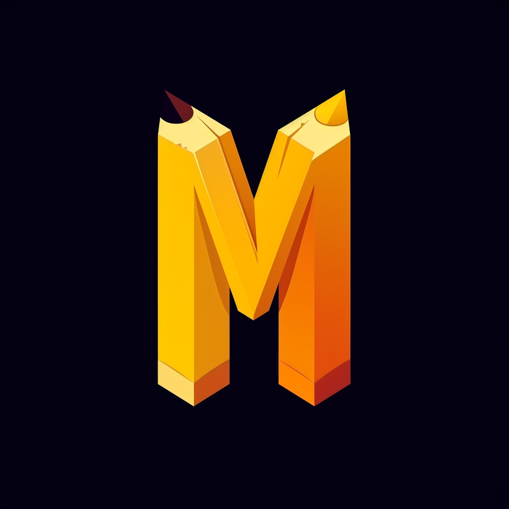 Massive Pencil Logo MW Isometric