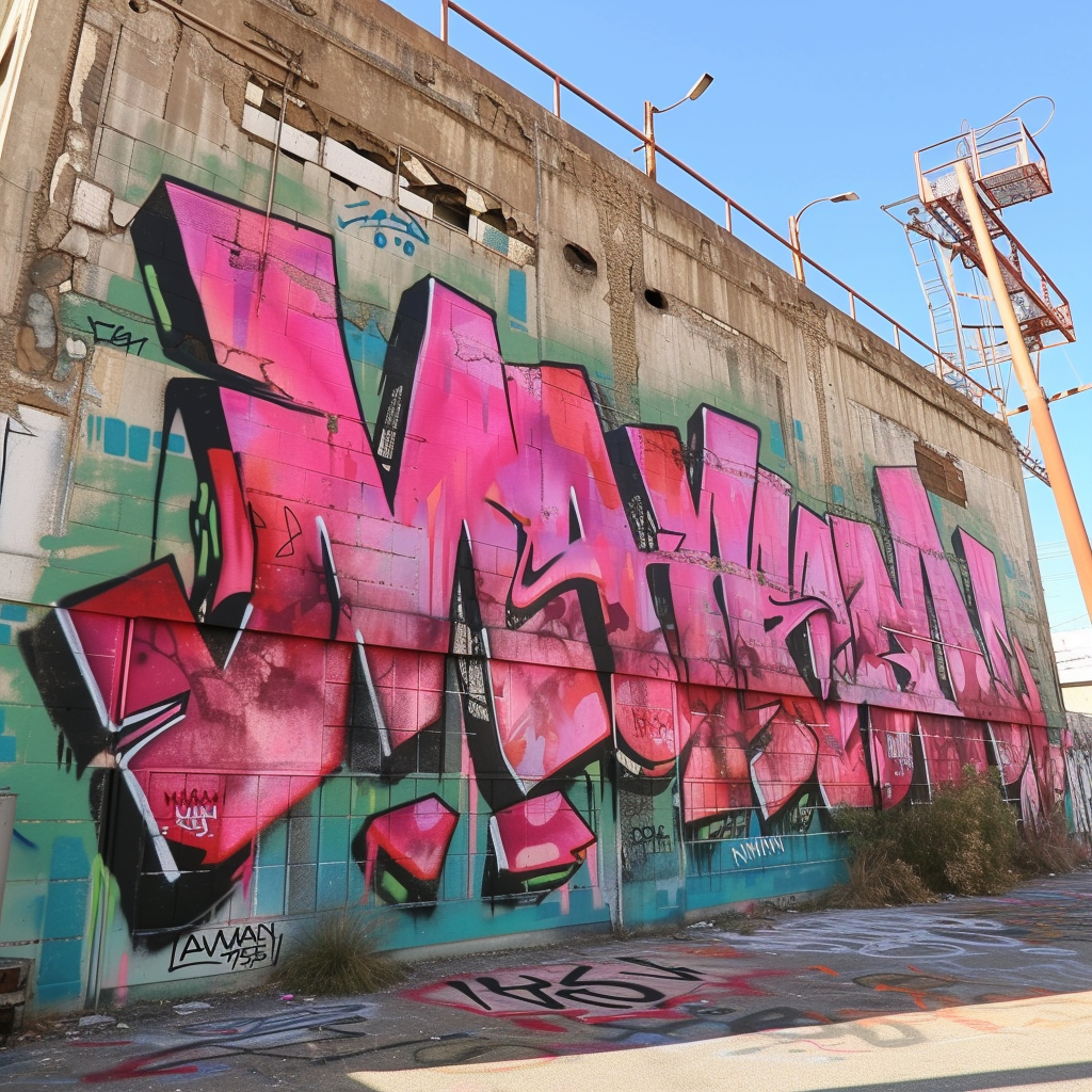 MAWMAN 755 Wildstyle Graffiti