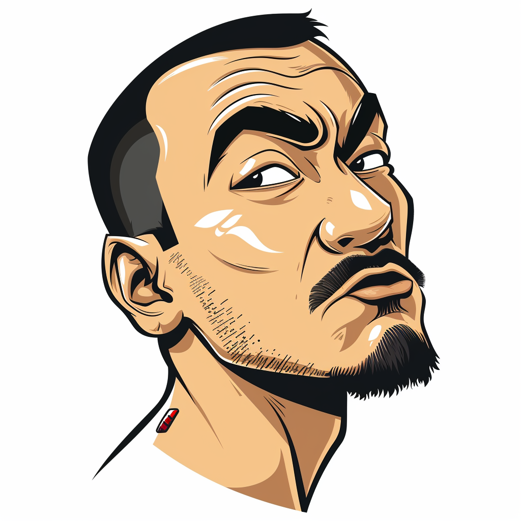 Max Holloway Looney Head Icon