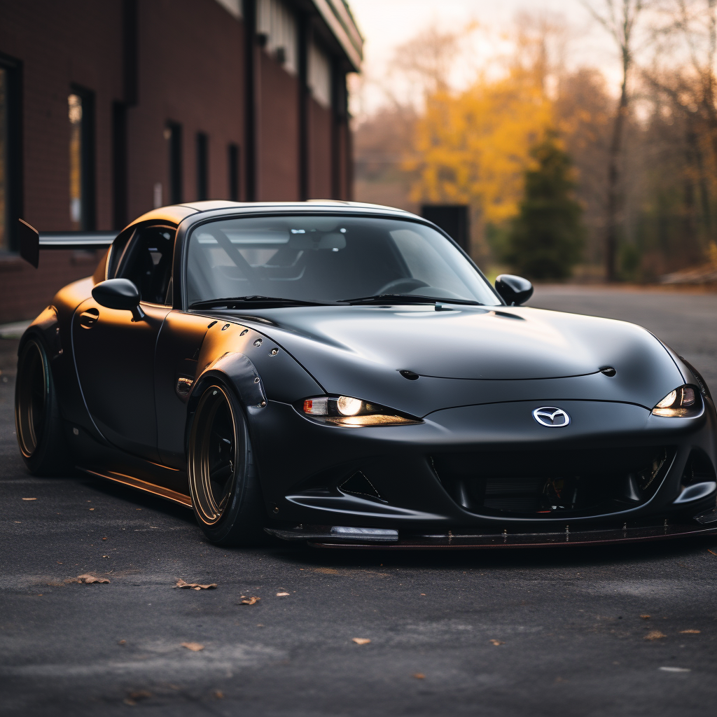 Customized Mazda for an Extraordinary Ride