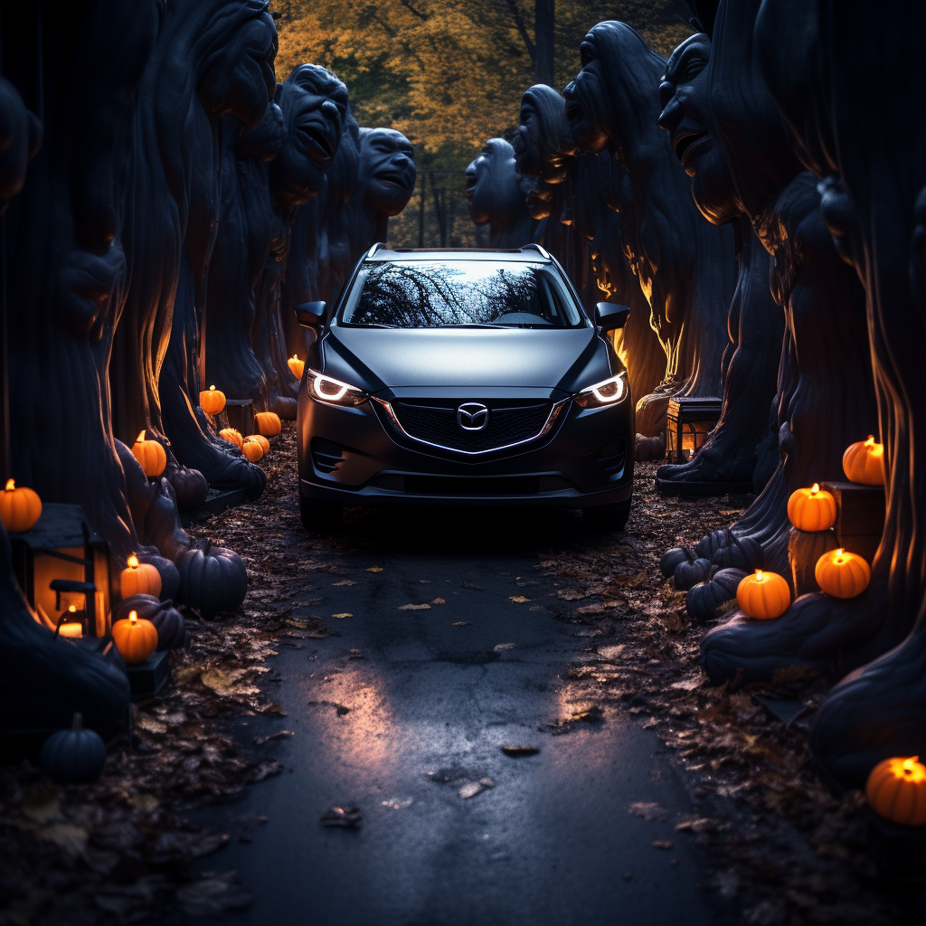 Spooky 2016 Mazda CX5 Interior