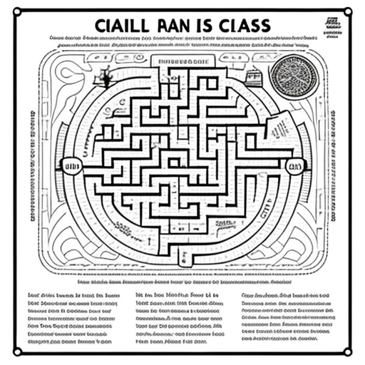 Educational Maze Activity Sheet