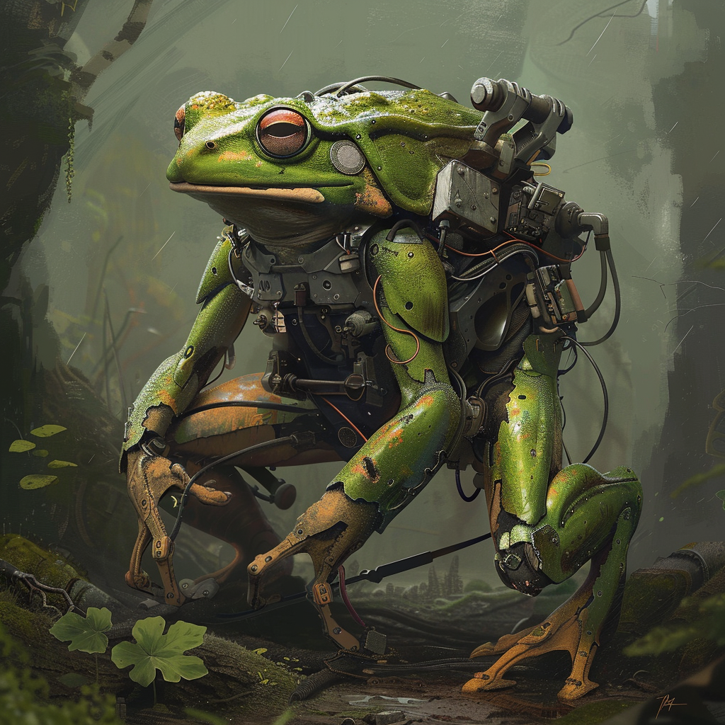 Frog Mech Suit Robot