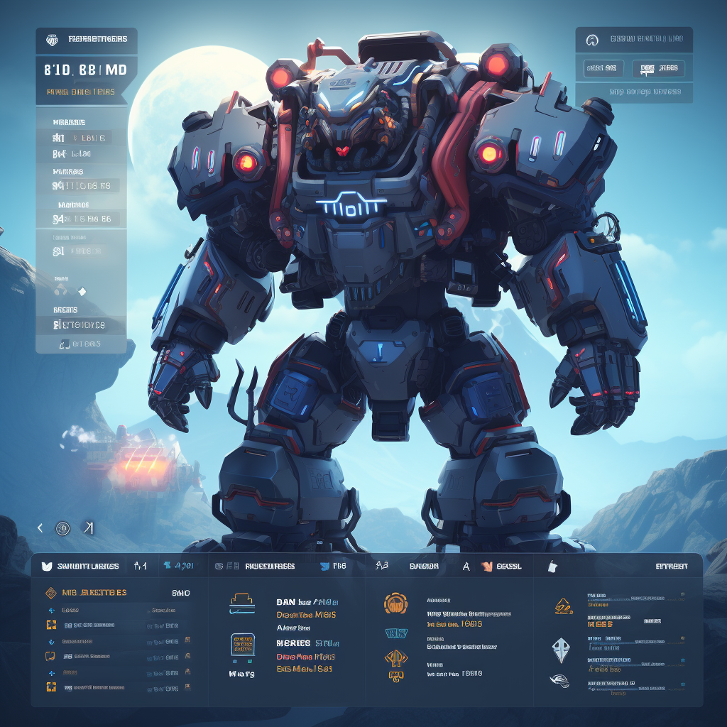 Mech Pigs Battle Front Overwatch UI