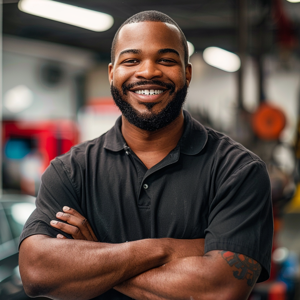 Mechanic Portrait Photo