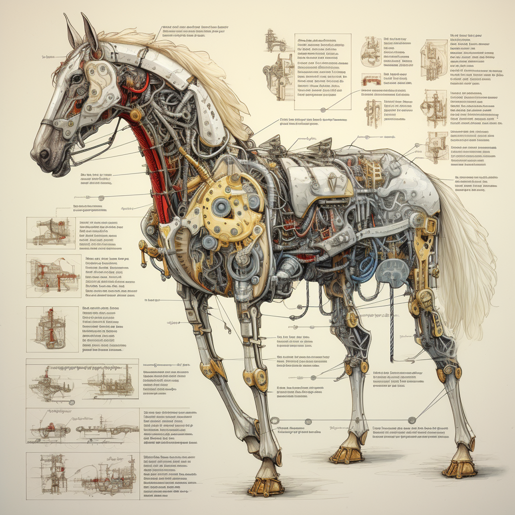 Mechanical centaur schematic diagram