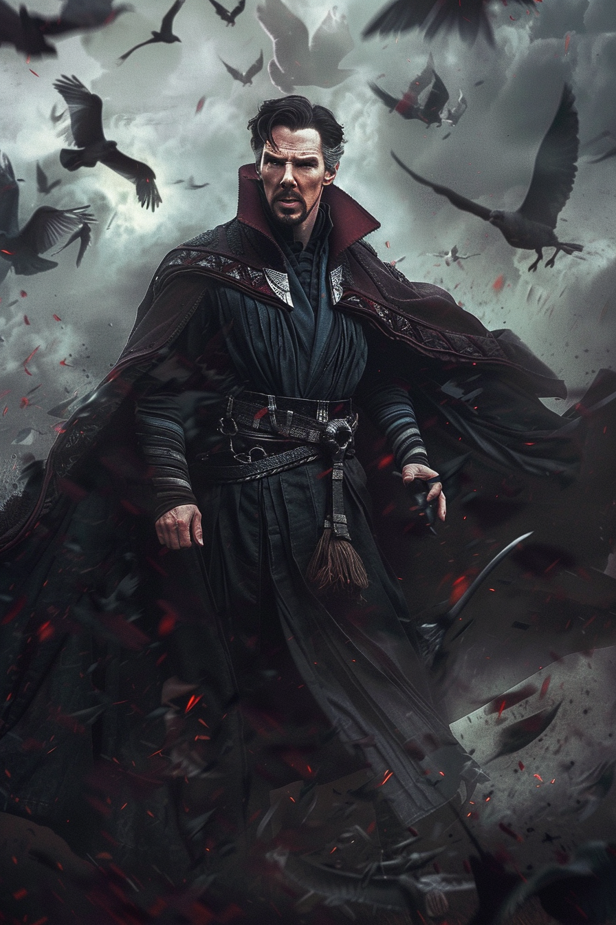 Benedict Cumberbatch fantasy villain storm