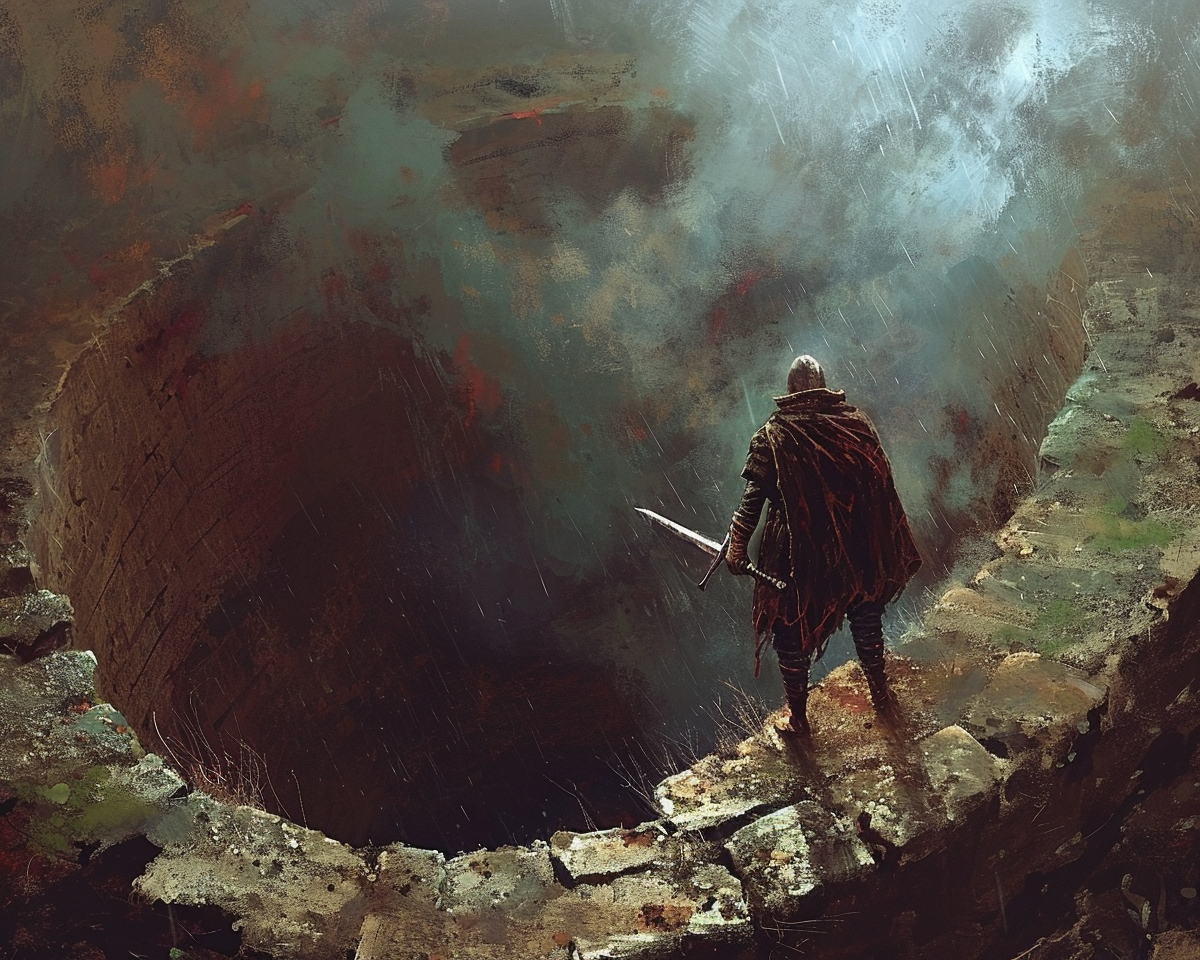 Sinister Hole Medieval Fantasy Character