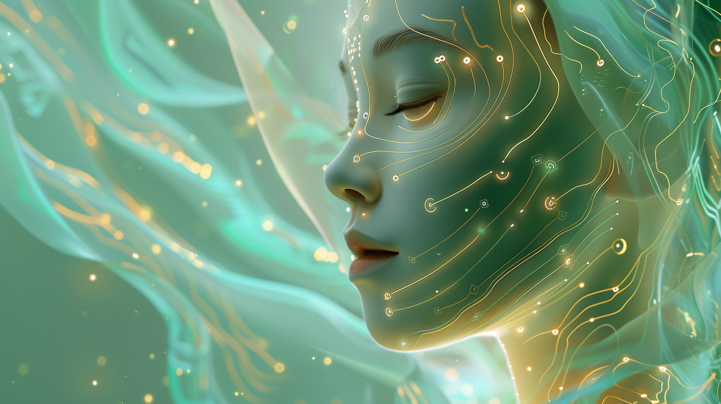 Beautiful Ethereal Digital Assistant Bot