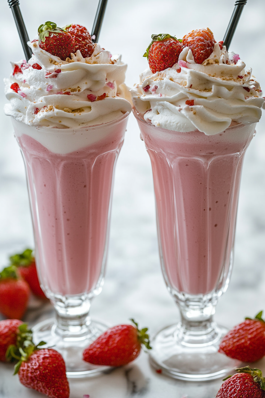 Milkshake Spots Cookbook Background