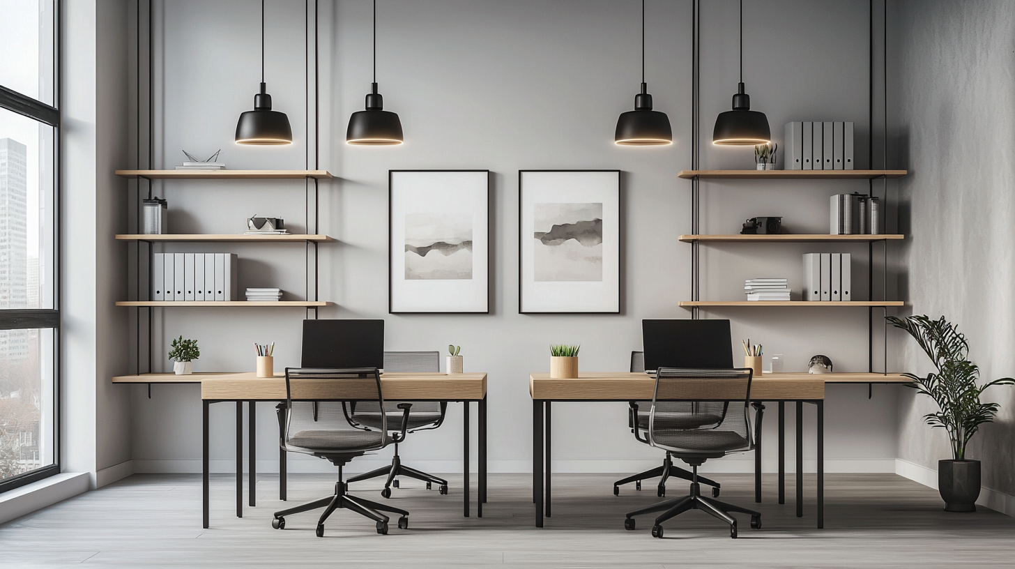 Minimalist Office Room Furniture Decor