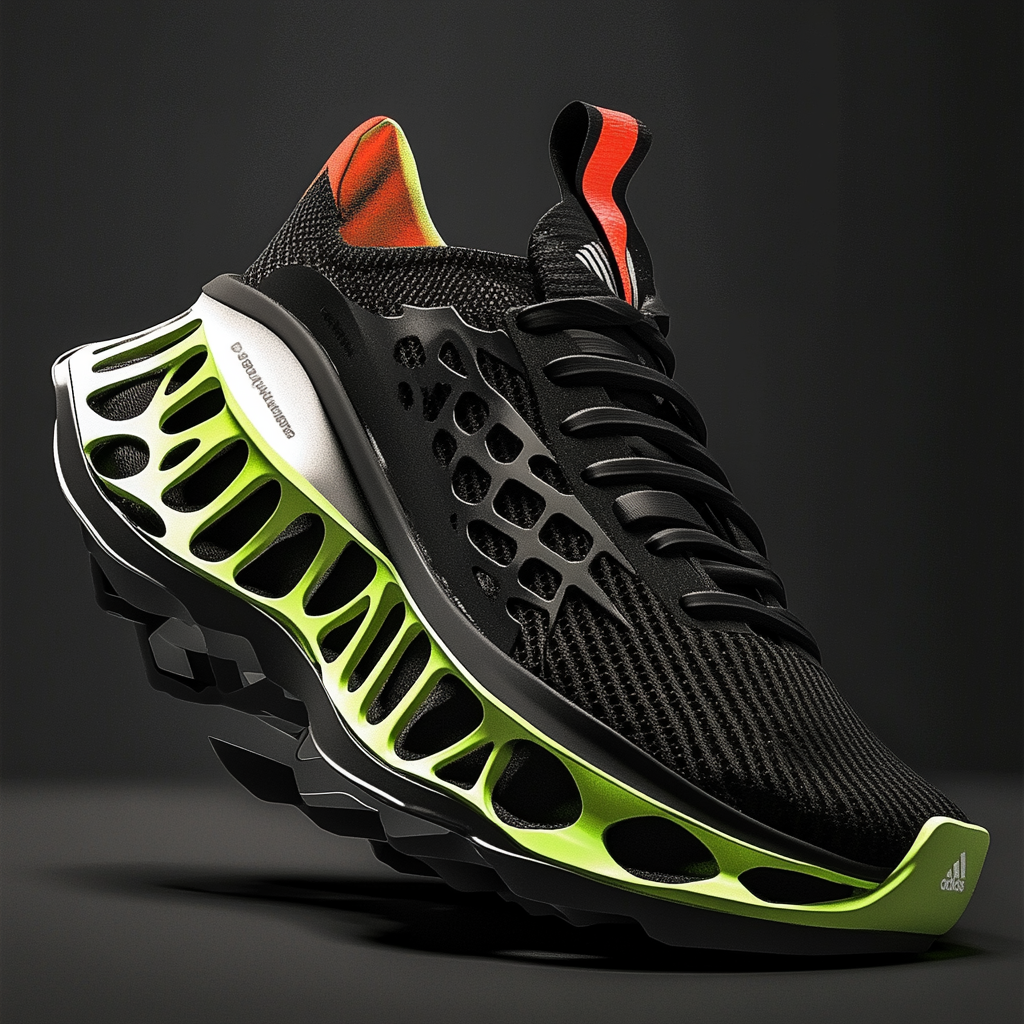 Modern running shoe design