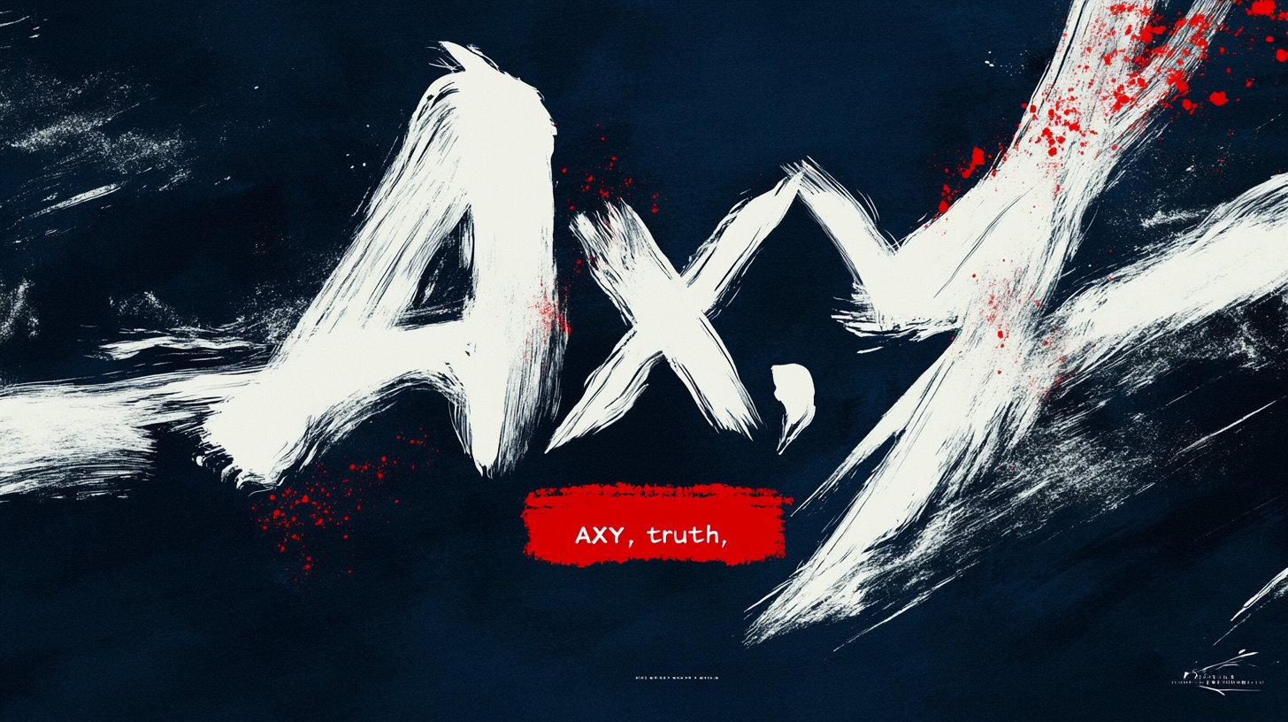 Japanese AXY logo design