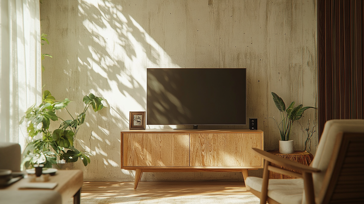 Modern Living Room Wabi Sabi Style