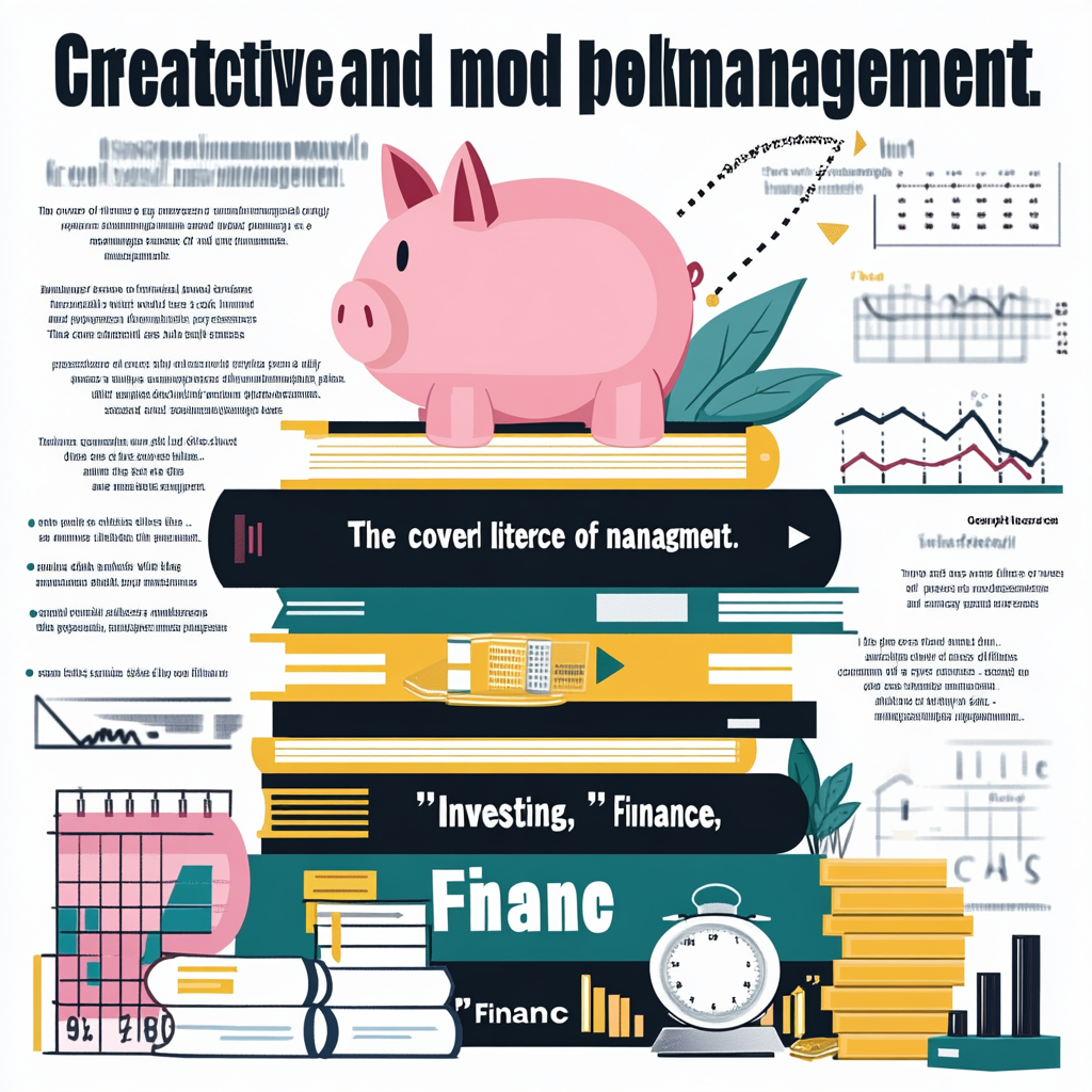 Financial Literacy Book Cover Design