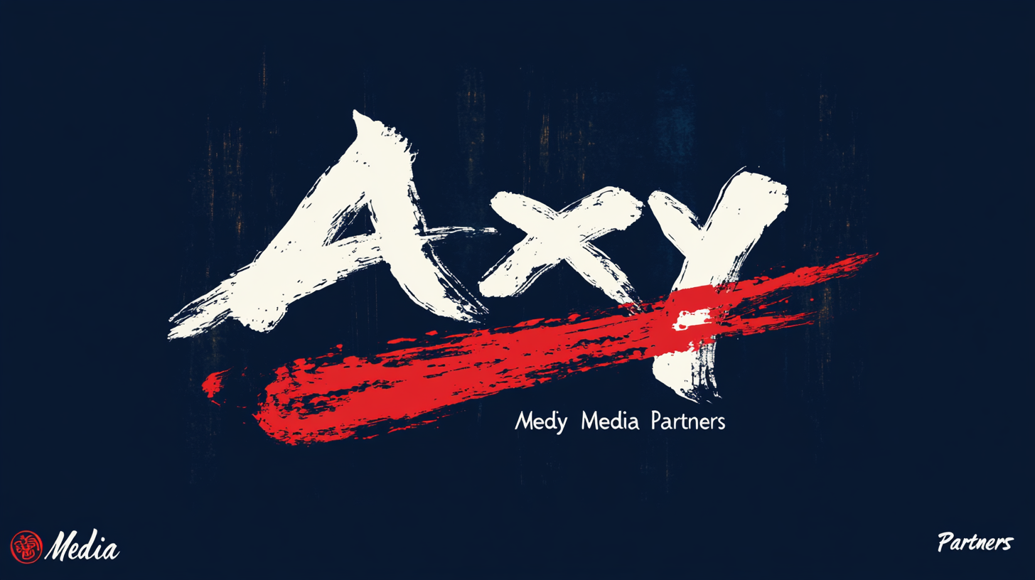 Navy blue Axy Media Partners logo