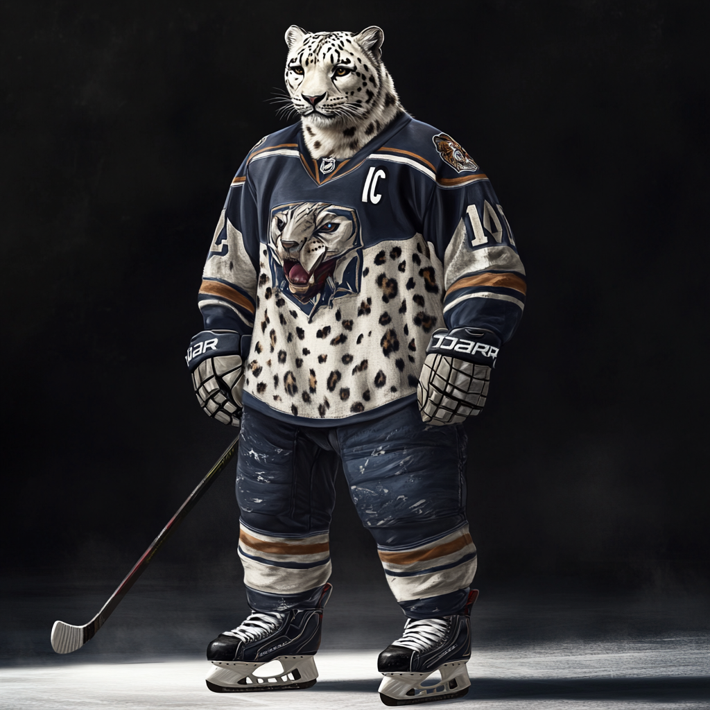 Snow Leopard NHL Jersey Wildcats