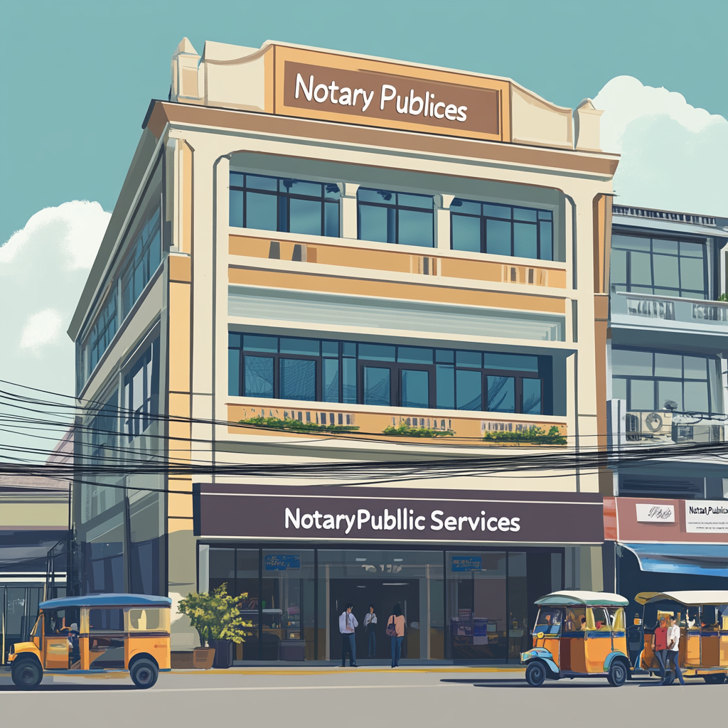 Notary Public Office Thailand Exterior