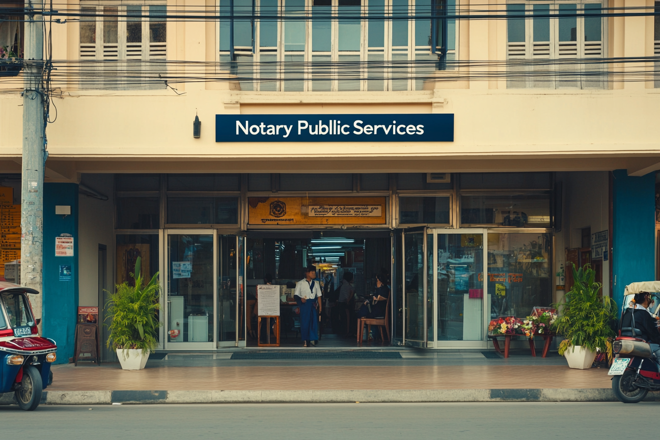 Modern Notary Public Office Thailand