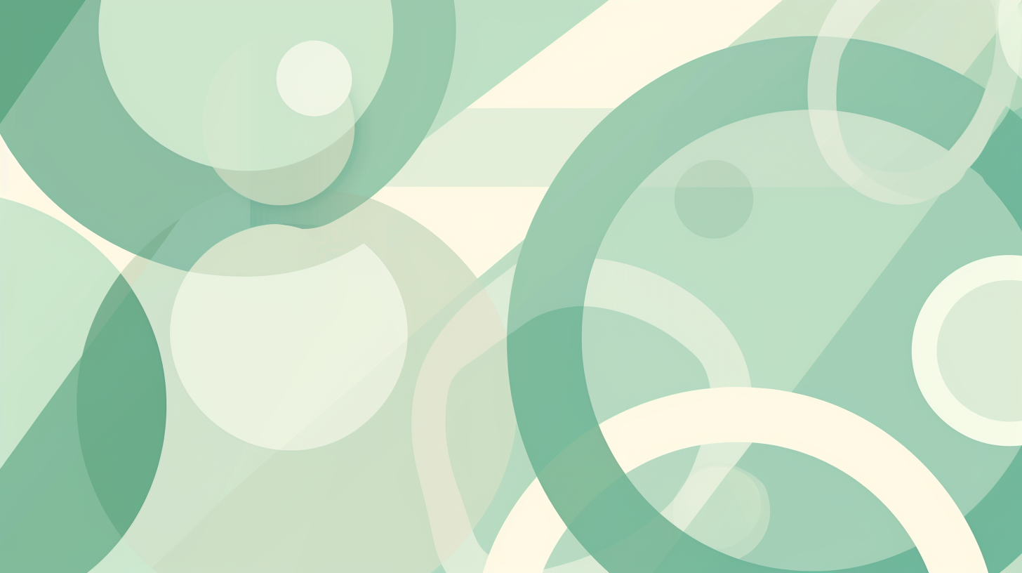 Abstract pastel aqua green geometric pattern