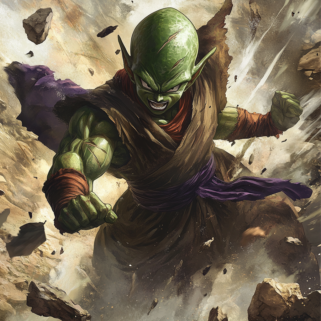 Piccolo Dragon Ball Battle Realistic