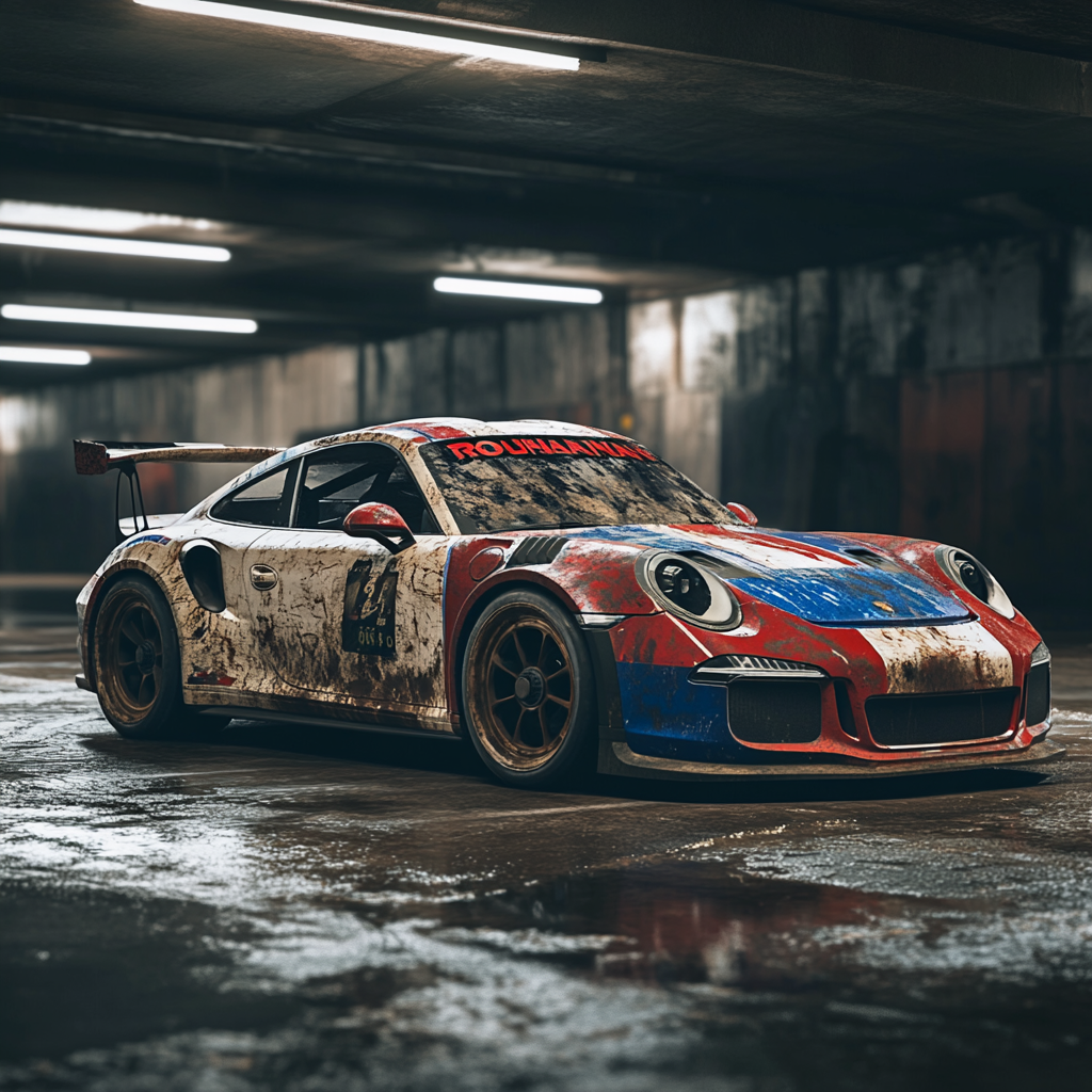 Porsche 911 GT3 RS Dystopian Future