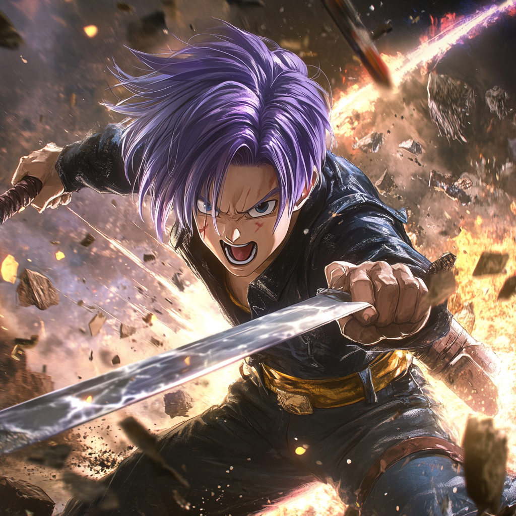 Trunks Dragon Ball Battle Sword