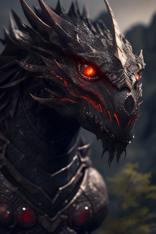 Red Eyes Black Dragon Artwork