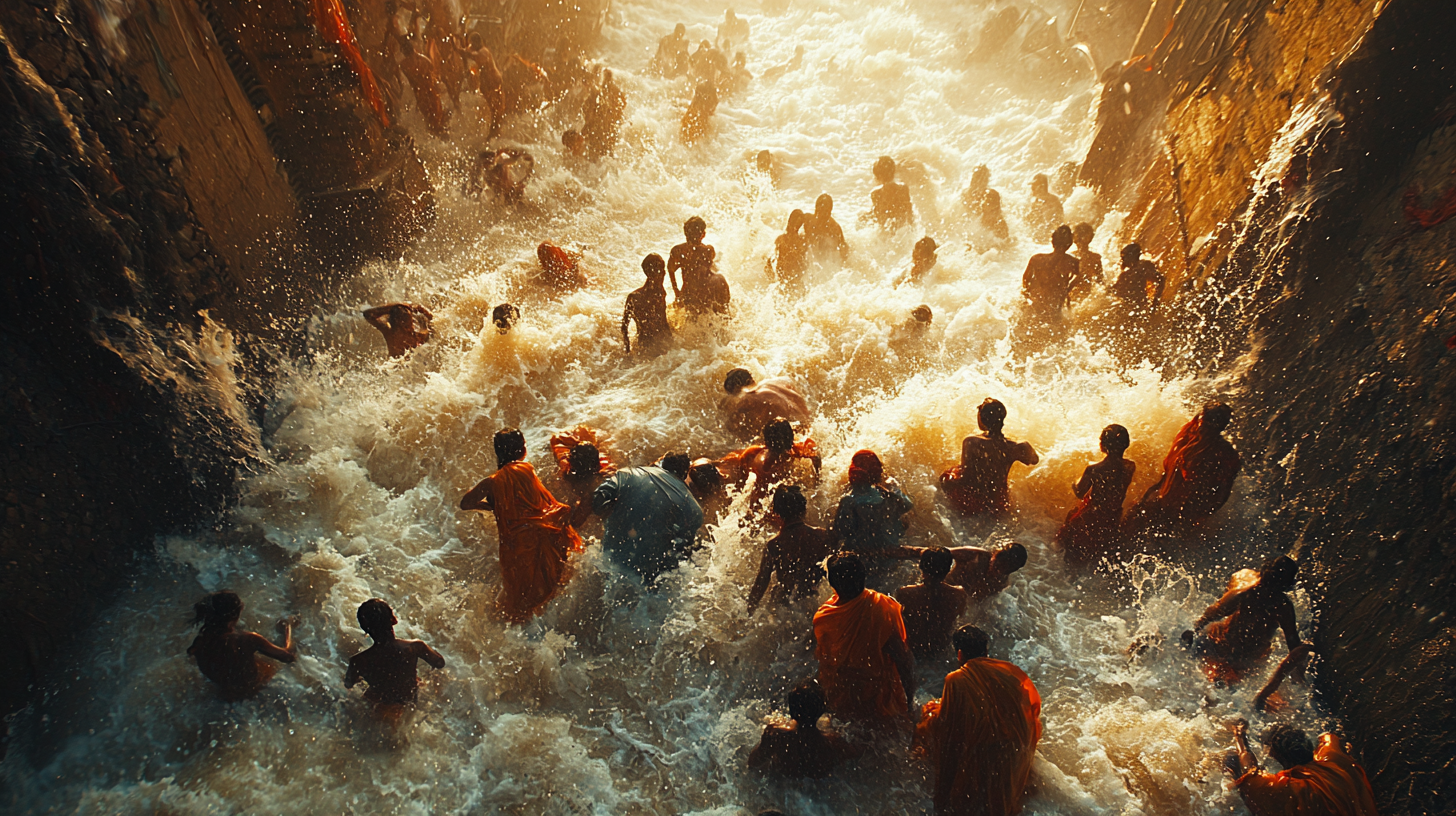 people in high water flood