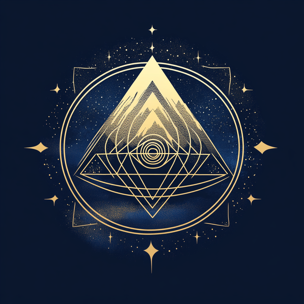 Sacred Mountain Rituals Logo Sri Yantra