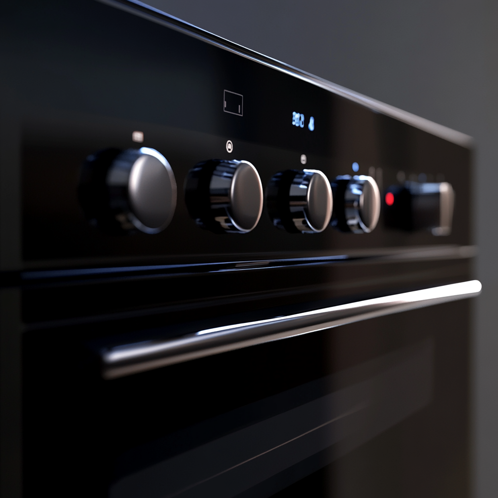 modern wall oven control panel