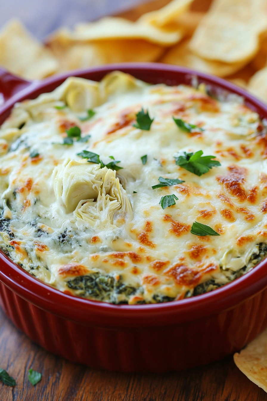 Spinach Artichoke Dip Recipes Background