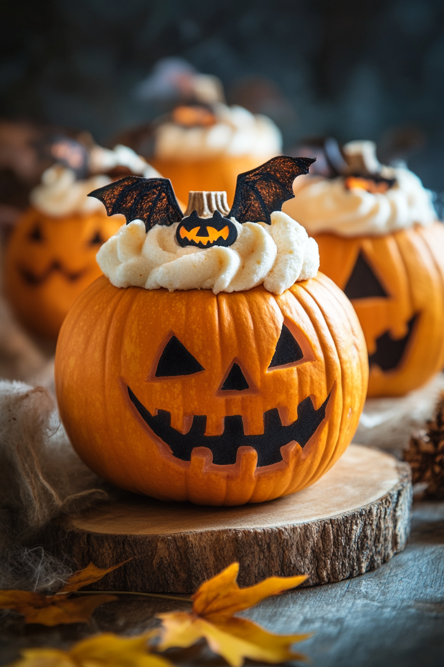 Spooky Pumpkin Halloween Cookbook Recipes Image