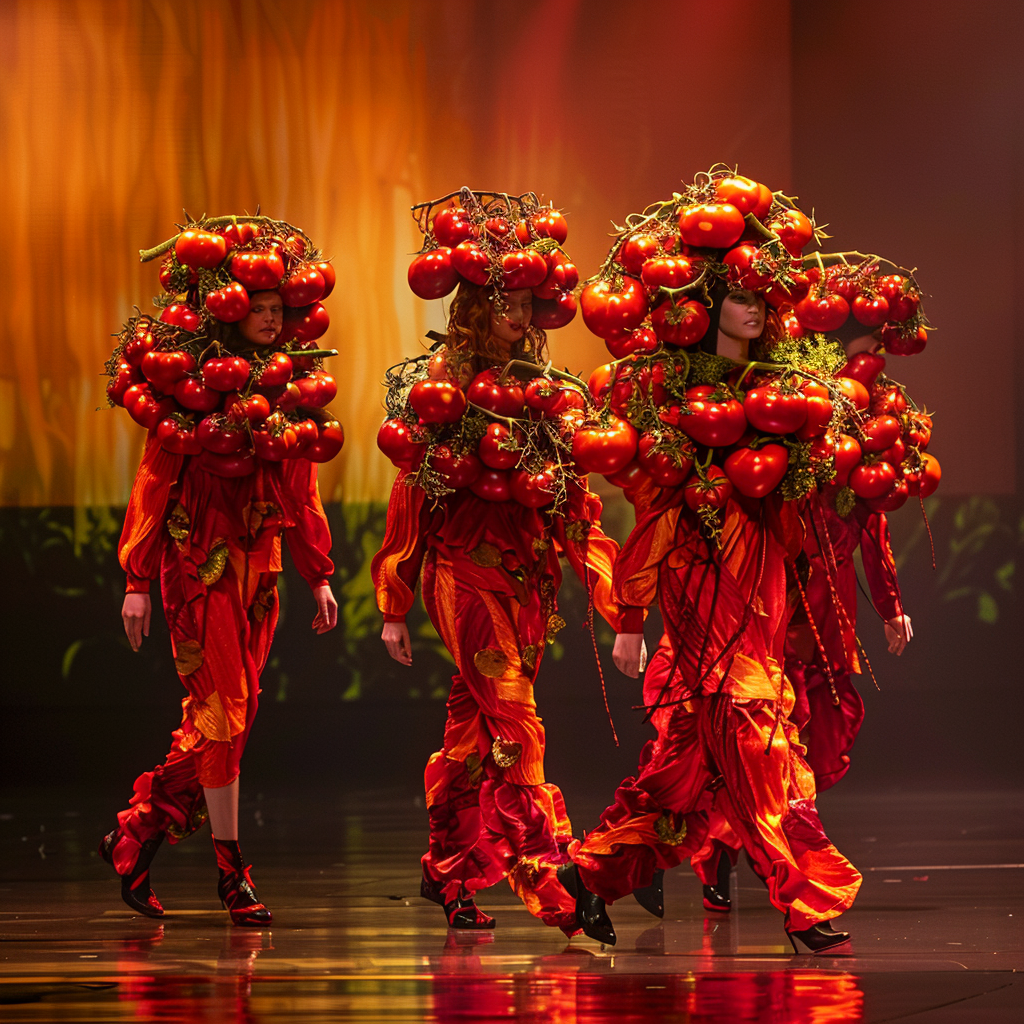 Tomato Fashion Show Runway