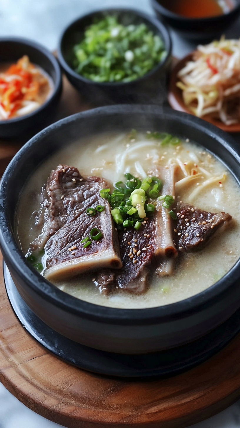 Korean Seolleongtang Soup Bowl