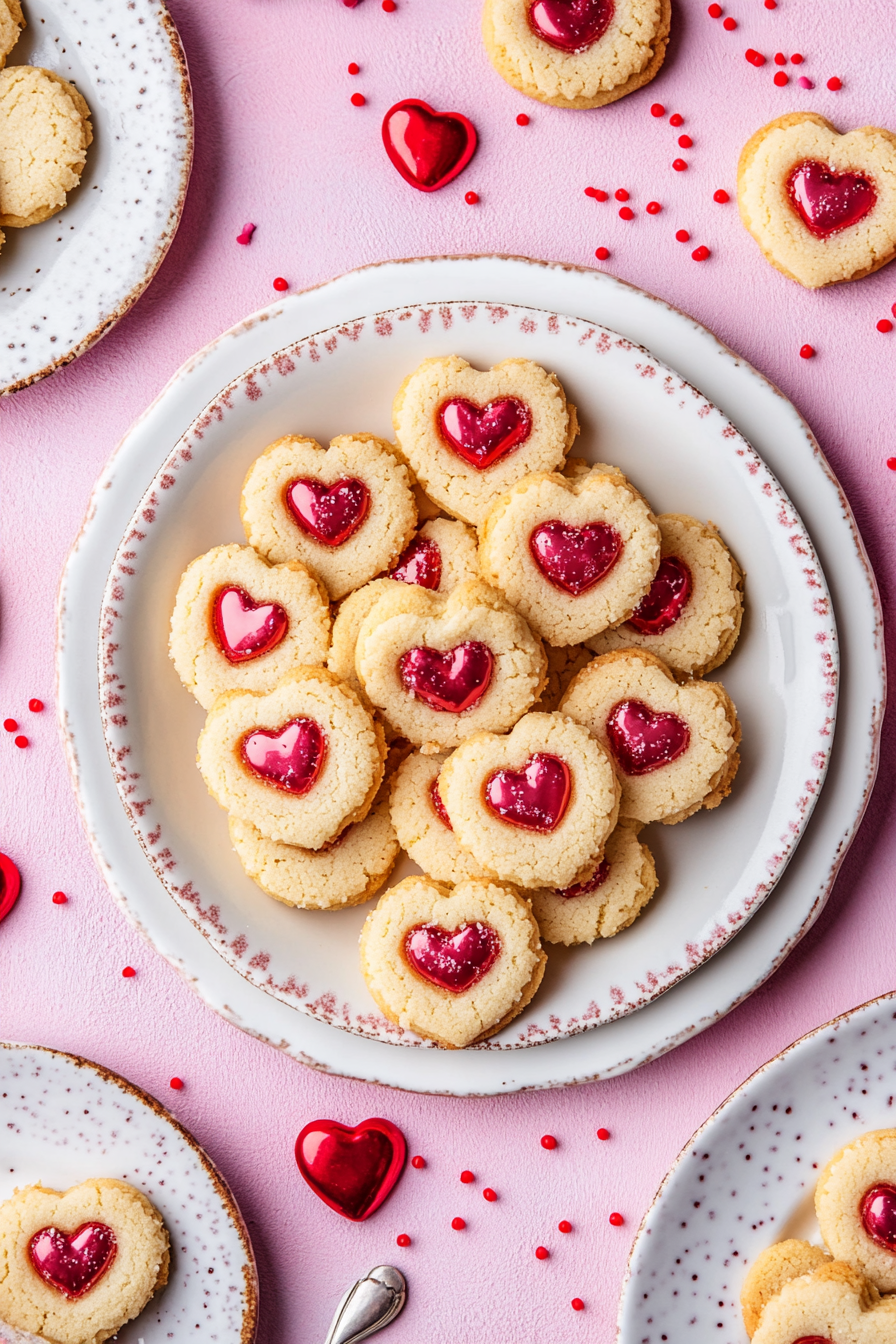 Valentine's Day Cookie Recipes Background